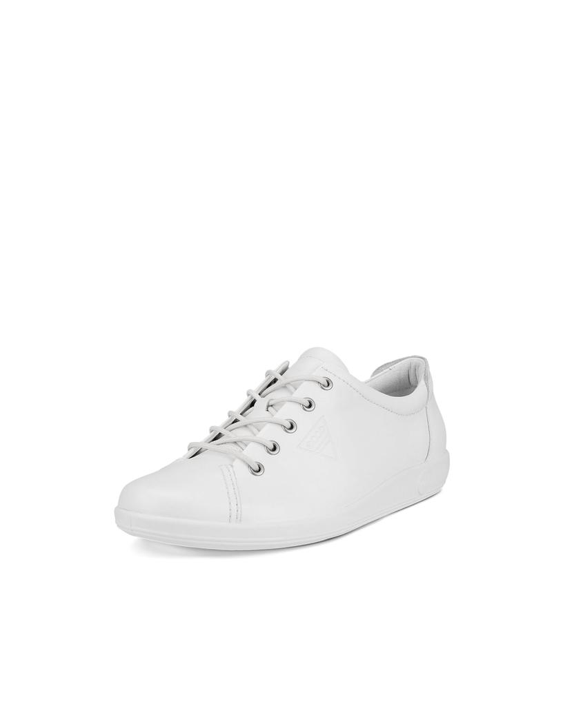 ECCO Women's Derby Lace-Up Sneakers, White, Size 4-4.5