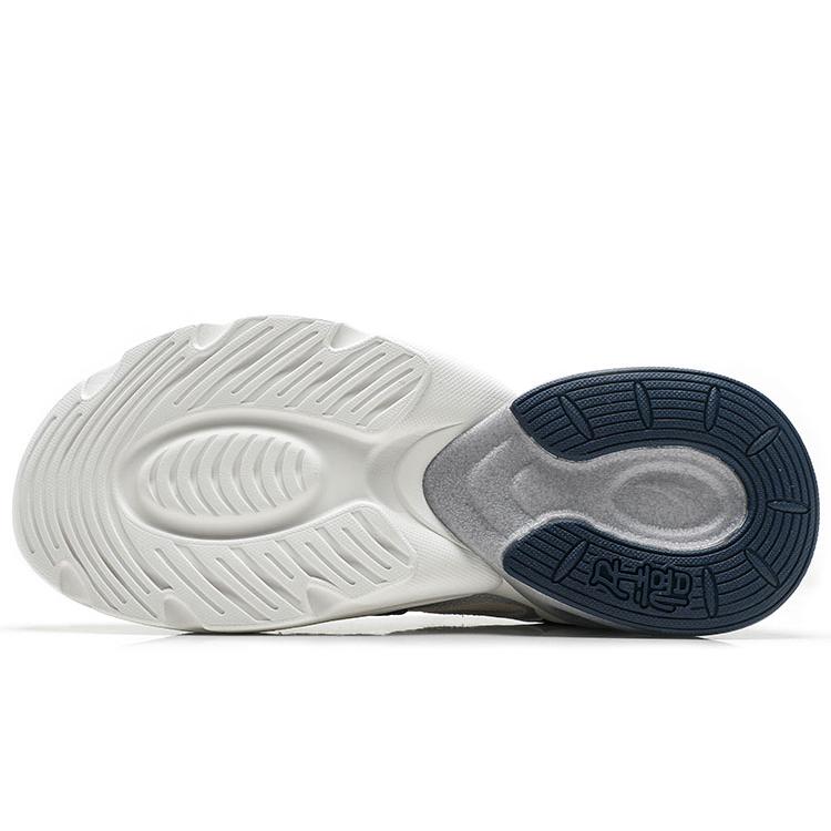 Anta Slip Resistant, Abrasion Resistant, Rebound Low Top Sports Casual Shoes Men's White Gray 112328892-2