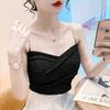 2026 Summer Women’s Cross Wrap Bustier Camisole - Versatile Sexy Back Short Top for Inner or Outer Wear