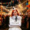 2-teiliges Halloween-Kostüm-Accessoire-Set mit Hut, Haarband und Krawattenkragen für Schulparty und Familienfoto-Nutzung