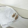 Fashion Chain Earrings Women's Simple Stainless Steel Temperament Stud Earrings