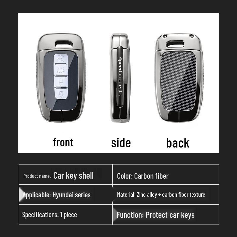 Hyundai Key Cover for Tucson, Sonata, Reina, Elantra, Ix25, Festa, and Ix35