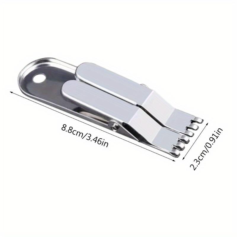 3PCS Earthworm Baiting Device Earthworm Clip Hook Fast Baiting Multifunction Clip