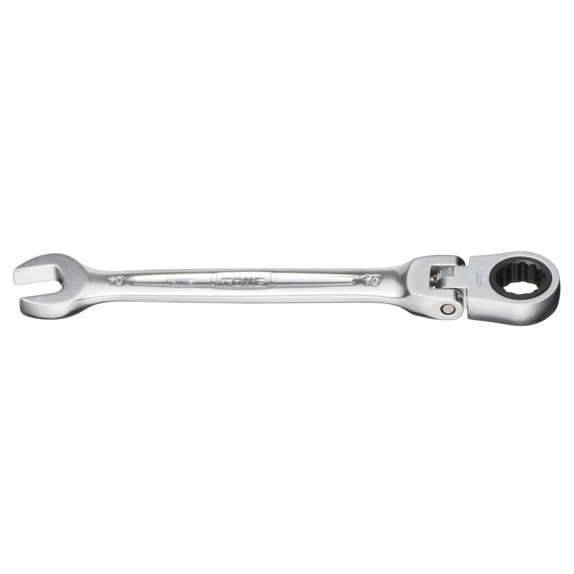 TONE Swivel Ratchet Combination 10mm Jaw Opening RMF-10 Wrench,