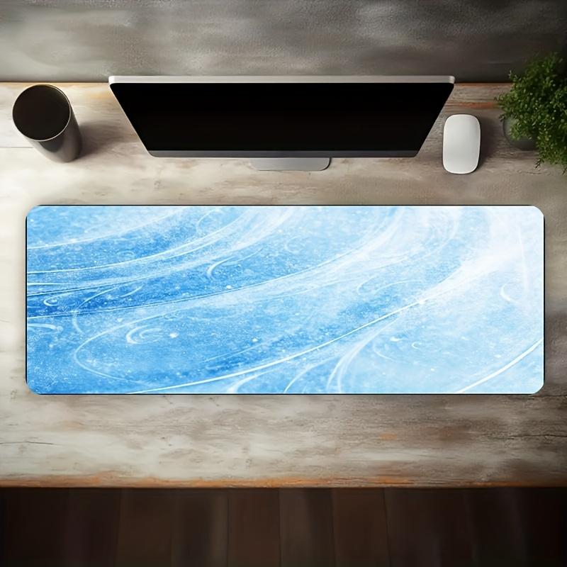 Office Comfort Desk Mat Mouse Pad Gaming Cloth Surface Non Slip Rubber Base for PC Laptop Keyboard Setup