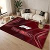 Custom Rug F1 Pattern Print Name Text Soft Non‑Slip Floor Carpet for Home Indoor Decoration