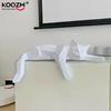 Black White Cat Statue - Geometric Modern Room Decor Figurine Sculpture For Home Office As Table Shelf Desk Decor Lying Cat