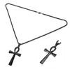 Men Stainless Steel Necklace Chain Exquisite Fashionable Pendant Necklace Accessory Gift