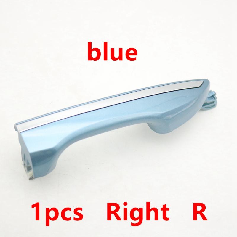 

Внешняя ручка двери автомобиля, левая и правая, внешняя ручка для Toyota Corolla 2014 2015 2016 2017 1pcs blue R