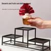 New Chinese Style Iron Art Dessert Display Stand Set