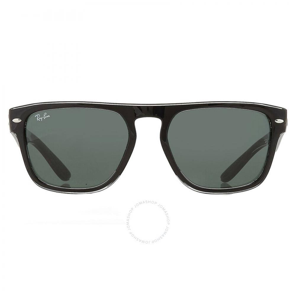 

Зеленые квадратные солнцезащитные очки унисекс Ray Ban RB4407 654571 57