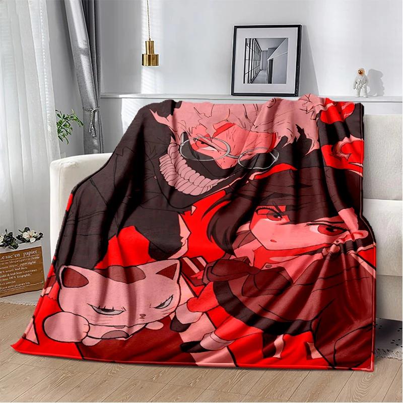 2026 New Style DAN DA DAN Anime Cartoon Blanket,Soft Throw Blanket for Home Bedroom Bed Sofa Picnic Travel Office Cover Kid Gift