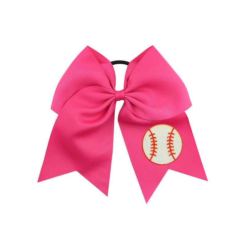 Haochuan 560 World Cup Rugby Swallowtail Bow Hair Tie for Kids