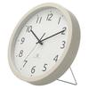Nitori Silent Second Hand Wall Desk Clock SW 001FR Diameter 26cm White Wash