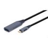 Cablexpert A-USB3C-HDMI-01 video cable adapter 0.15 m USB Type-C Grey