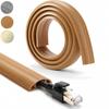 1 peça 1m/2m/3 metros X 3cm Capa para Fio de Chão PVC Protetor de Fio de Chão, Esconder Extensão Capas para Fios de Chão para Capa de Cabo de Chão