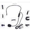New Portable Wired Microphone Head-mounted 3.5mm Plug Headset Microphone Video Recording Flexible Speech Headset Mic