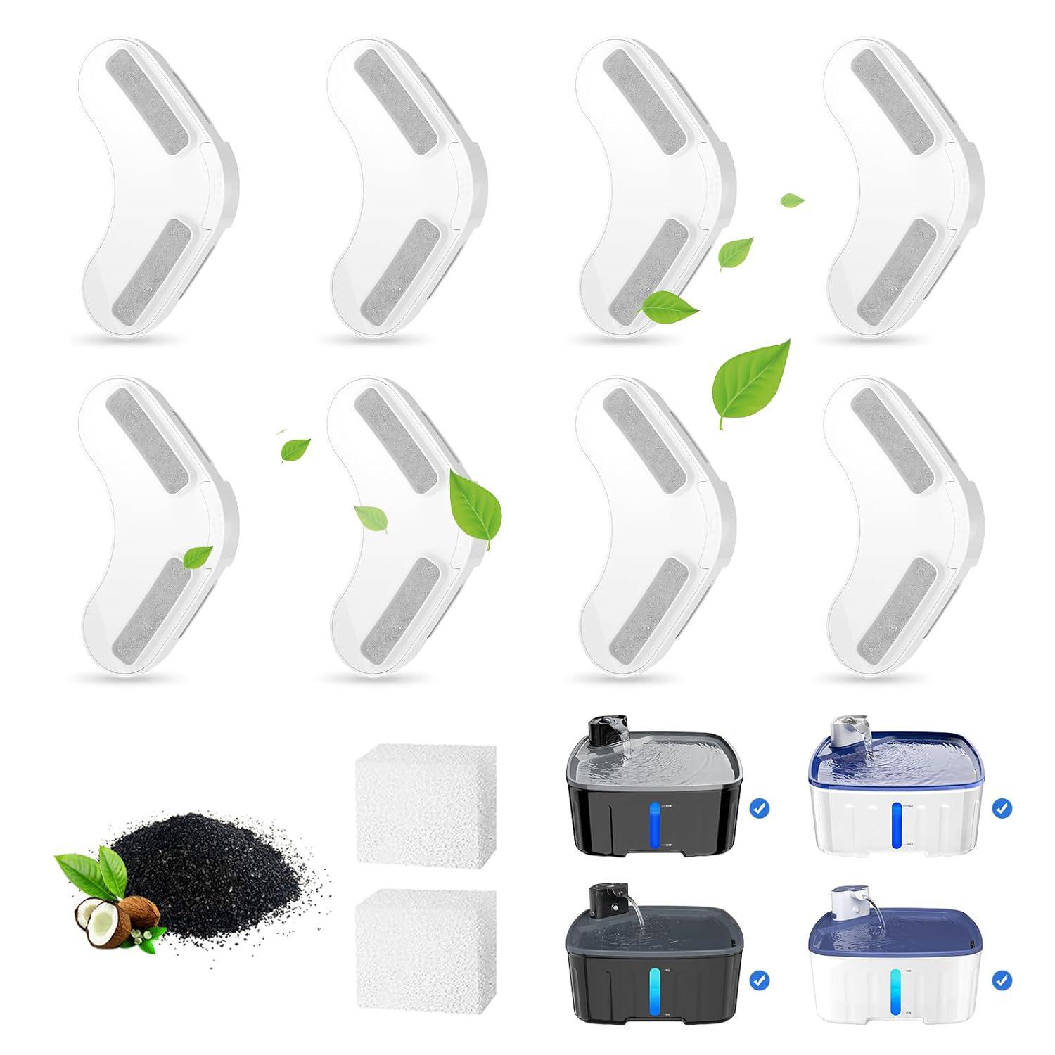 

8L Smart Pet Drinking Fountain with Circulation Filtration for Cats & Dogs Standard Version