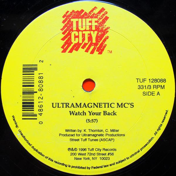 

12inch Record ULTRAMAGNETIC MC S - Watch Your Back TUF128088 Tuff City 1996 US Rap & Hip-Hop/R&B Used