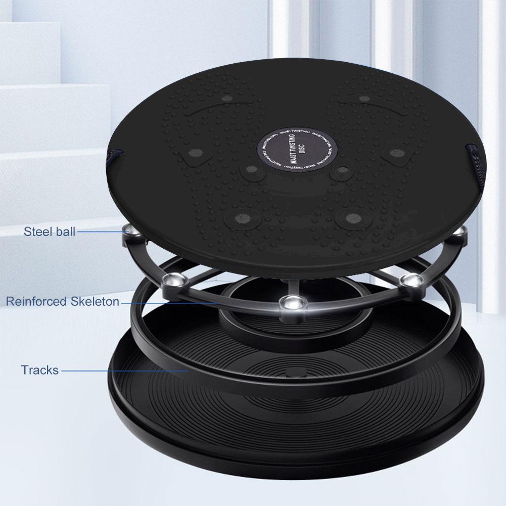 Waist Twisting Disc Turntable Twist Board Waist Whisper Disc Wobble Board for Adults for Slimming and Strengthening Waist
