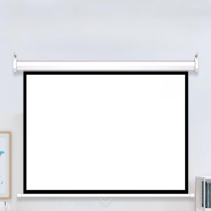 SMVP Manual Pull-Down Projector Screen