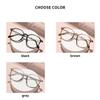 Fashion Blocking Blue Light Reading Glasses Women High Quality Anti-Blue Light Eyeglasses Woman Transparent Readers