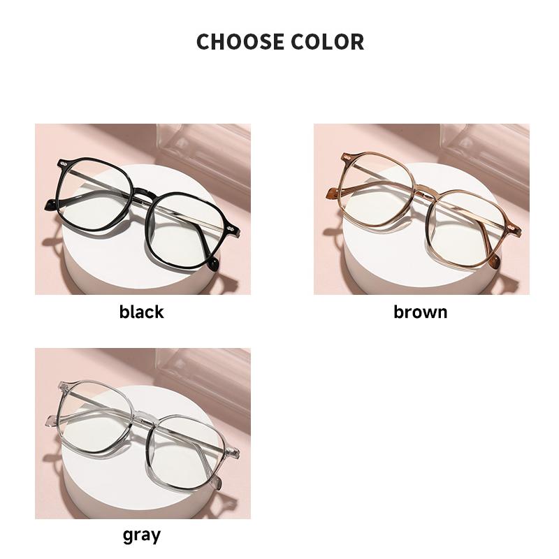 Fashion Blocking Blue Light Reading Glasses Women High Quality Anti-Blue Light Eyeglasses Woman Transparent Readers