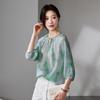 SOFSIL Women's Printed Mulberry Silk Blouse