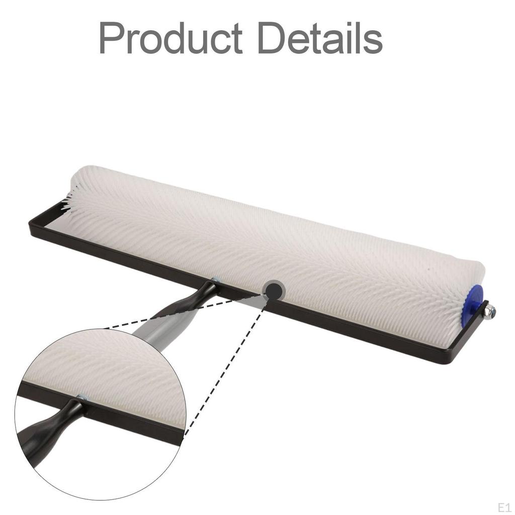 Roller for Interior Paint Application, Cement Leveling Tool