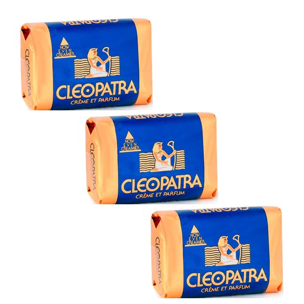 RSINC Cleopatra Beauty Cream Soap 3 Pack 3x120g (3 x 120 g) pack of 3-120g