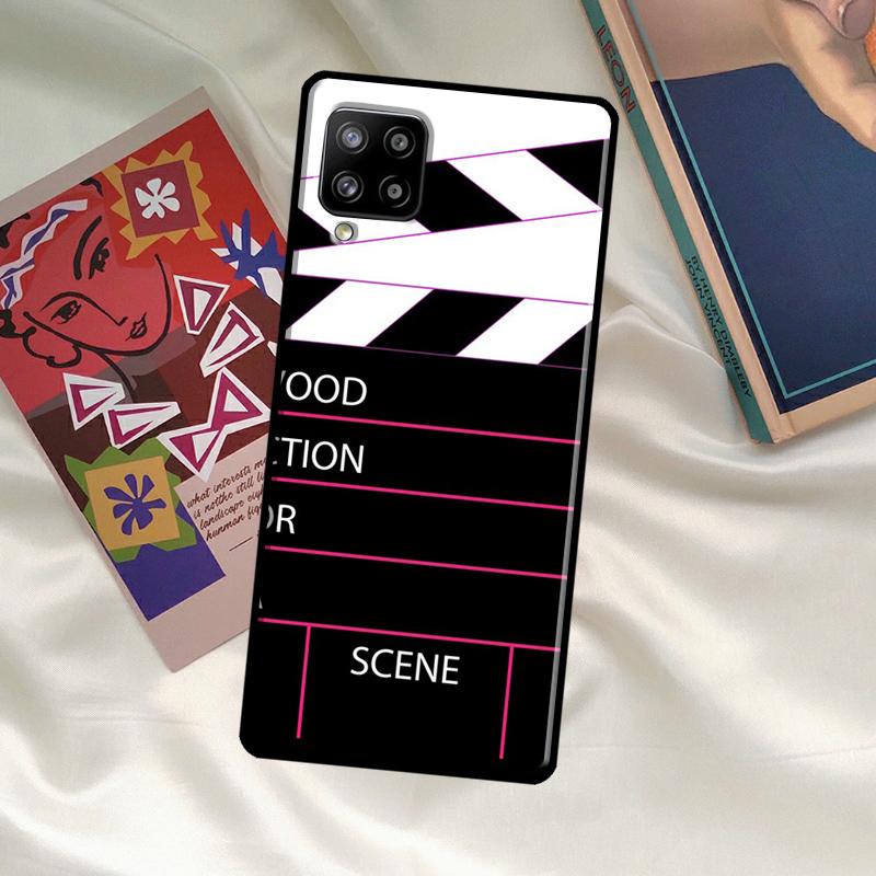 Clapper Board Case For Samsung Galaxy A52 A32 A12 A33 A06 A16 A26 A36 A56 A15 A53 A13 A34 A54 A14 A35 A55