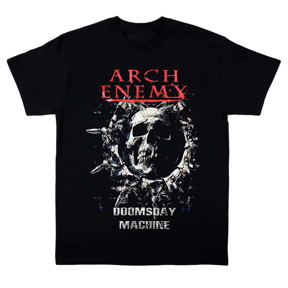 Vintage ARCH ENEMY Band Heavy Cotton Black S-5XL Shirt Unisex T-Shirt XXL