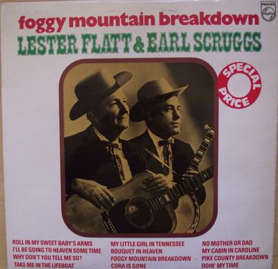 LP-plaat FLATT & SCRUGGS - Foggy Mountain Breakdown 6336255 Philips UK Folk Gebruikt