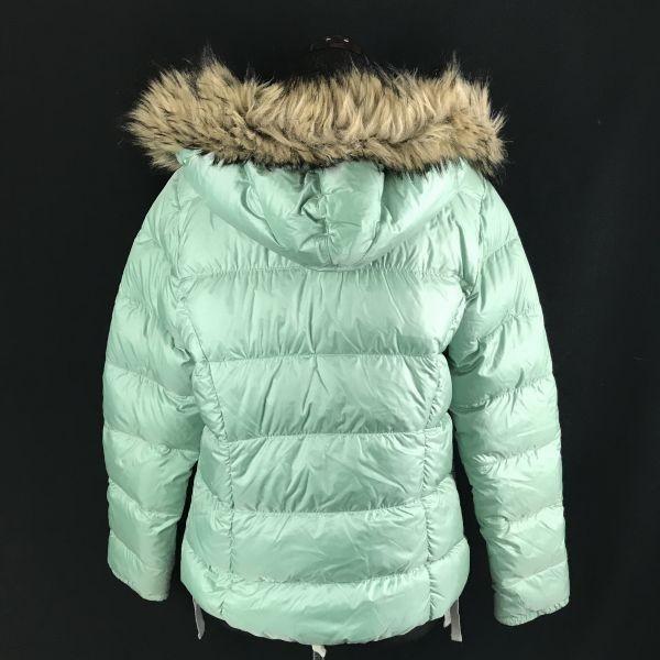 Eddie Bauer 550 Füllkraft Premium Gänsedaunenjacke/Damen XS/Smaragdgrün/(GEBRAUCHT)