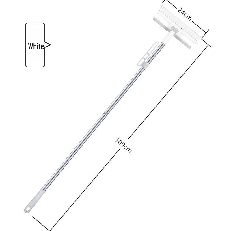 Multifunctional Long Handle Bathroom Tile & Floor Squeegee Brush