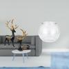 Resin Reindeer Elk Sculpture And Transparent Fish Tank Vase Collection for Tabletop Bedroom Living