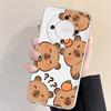 Cartoon Capybara Case for Honor X7b 90 Lite X9a X8a X8b X8 X9b Soft Phone Cover