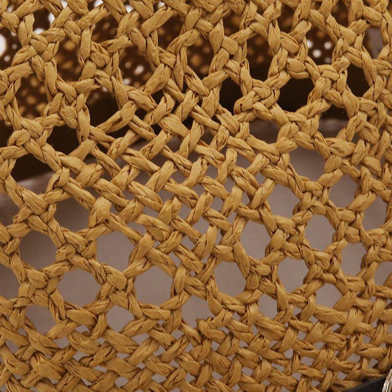 Hat Men's Summer Sunshade Jazz Hat Korean Style Hand-knitted Casual Couple Hollow Belt British Straw Hat