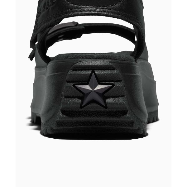 Converse Run Star Thick Sole Flat Round Toe Rubber Slide Sandals Women Sandals A20645C