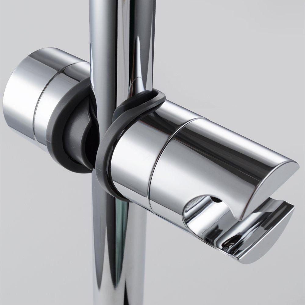 Height-Adjustable Shower Head Holder for 18-25mm Pipes