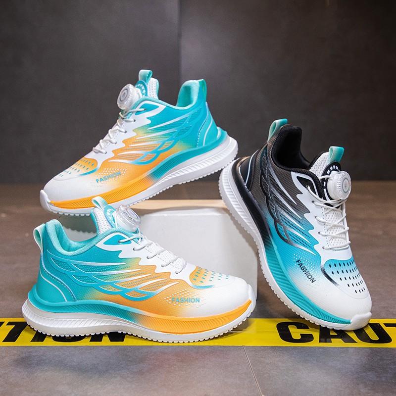 Boys  shoes with breathable mesh for summer, new children s sports dad shoes for older boys, white mesh shoes 28