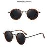 Retro Round Sunglasses Brand Designer Vintage Small Frame Classic Gothic Steampunk Sun Glasses Unisex Uv400 Driving Goggles