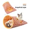 Folding Paper Cat Tunnel Toy Cat Burrows Through Pocket Rolling Dragon Passage Toy Interactive Play