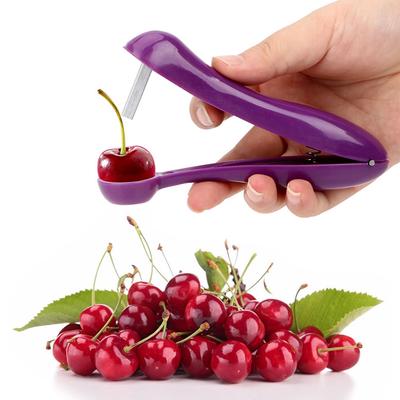 Cherry Olive Pitter Stoner Stone Pit Seed Remover Easy Squeeze Grip Weihnachtsgeschenk