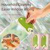 Durable Silicone Squeegee Cartoon Bear Versatile Water Scrubber Water Puer Glass Cleaner Tool for Batoom Toilet Desktop