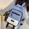 Schoolbag Trendy New Large Capacity Casual Fashion Versatile School Bag Junior High School College Student Computer Travel Backpack