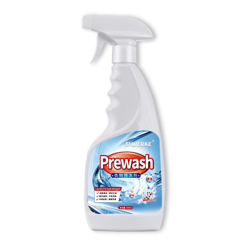 Clothing pre-wash detergent 500ml,household laundry detergent,stain remover,yellowing remover,pre-wash detergent, collar cleaner 500ml