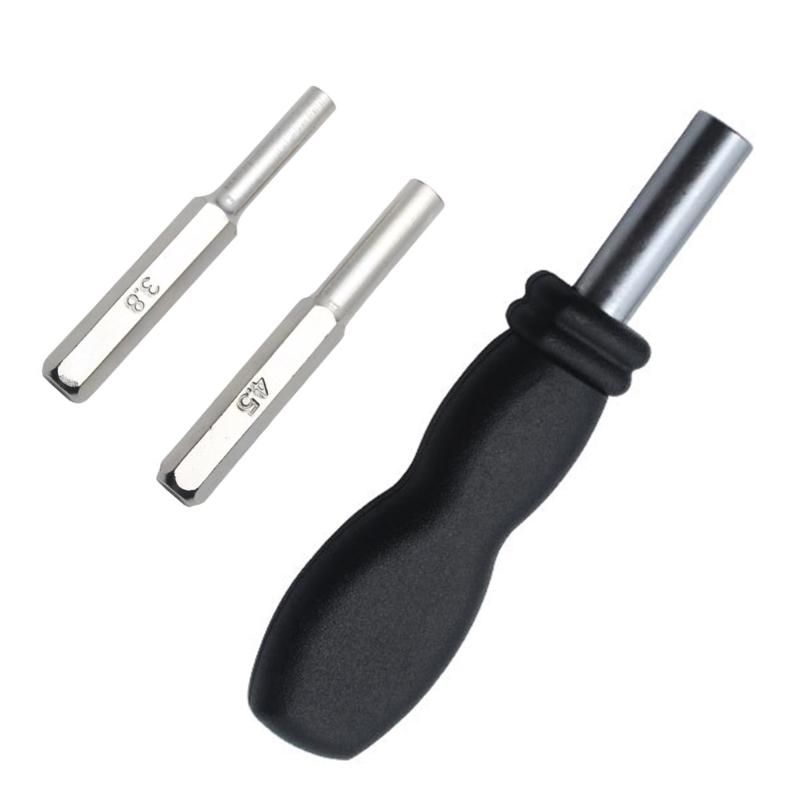 3.8mm 4.5mm Stainless Steel Security Screwdriver Tool Bit Replacement For SNES N64 Security Screwdriver Bit Set