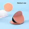 Travel Essentials Makeup Mirror Ultra-Thin 0.7Cm Folding Cosmetic Mirror Pu Leather Cover Portable Pocket Mirror For Handbag