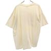 OKINA 90s Old Short sleeve T-shirt XL cream Single stitch Men's Used